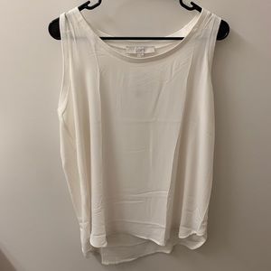 LOFT white blouse!